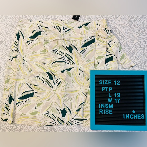 RW&CO Faux-wrap Mini Skirt - Picture 5 of 9